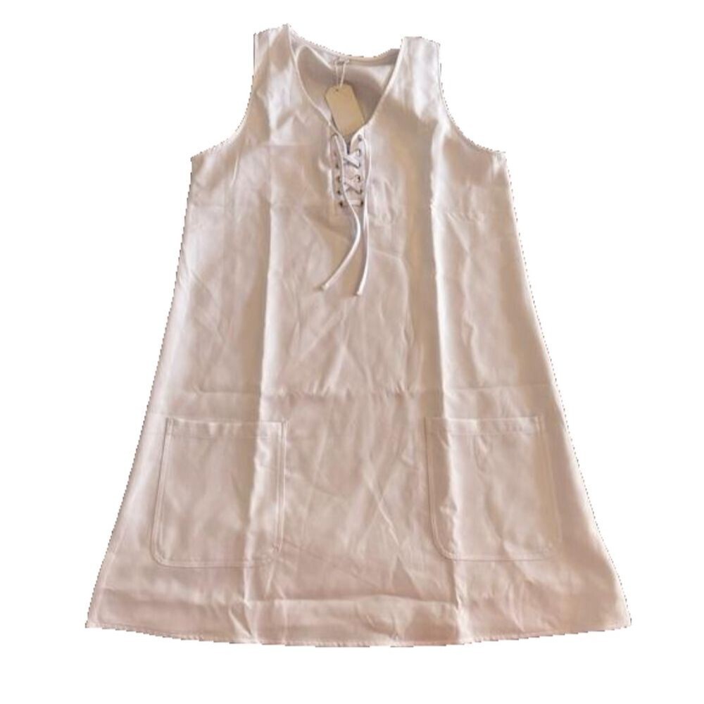 NWT Unbranded Pocketed Sleeveless Dress L